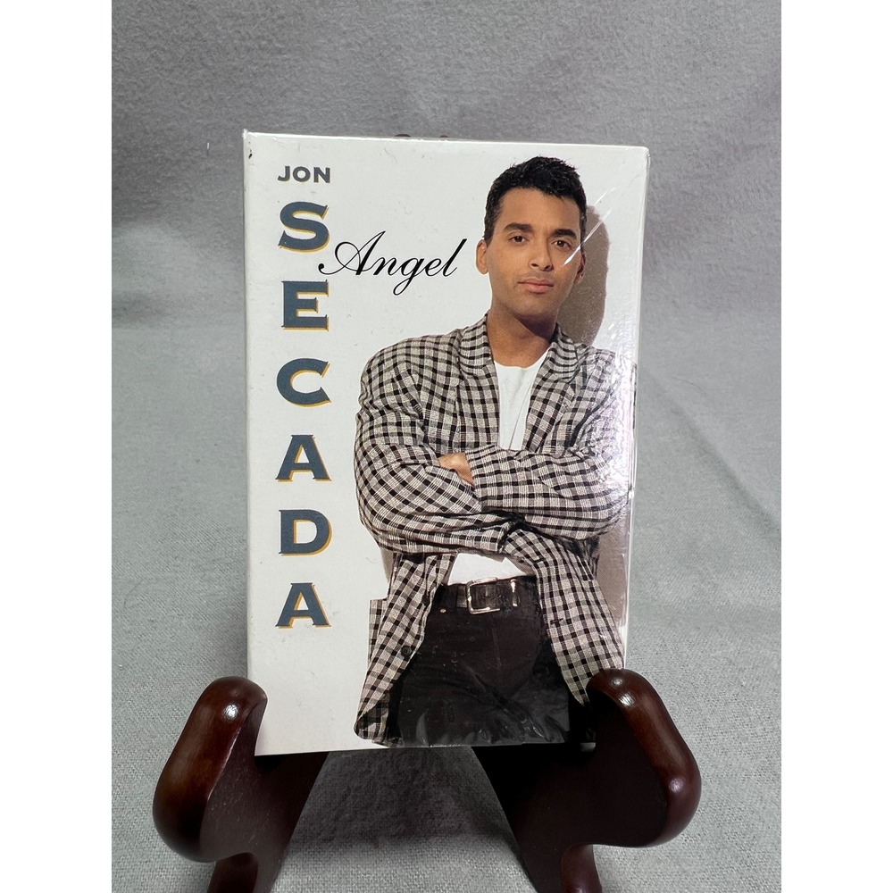 Jon Secada Angel Cassette Single 1992 SBK Records Vintage Pop 90s Harmony House
